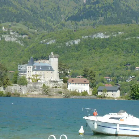 La Baie Des Voiles ,vue D'annecy ,plage Privee Apartment *