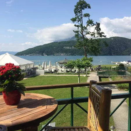 La Baie Des Voiles ,vue D'annecy ,plage Privee Apartment